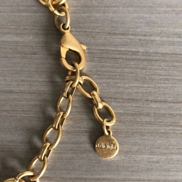 🎃 Stella & Dot Crosby Gold Link Necklace - Picture 8 of 8
